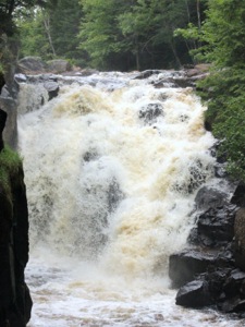 Rainbow Falls on the Grasse River