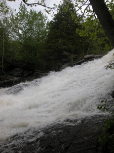 High Falls of Eels Creek in Ontario