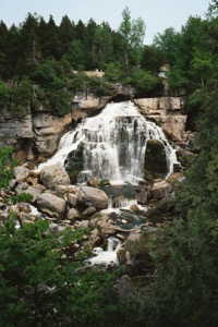 Inglis Falls, in Ontario