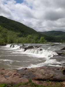 Sandstone Falls on the New River