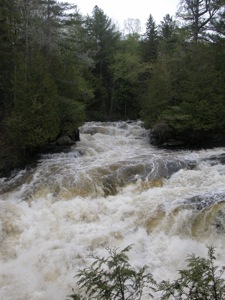 Egan Chute in High Water